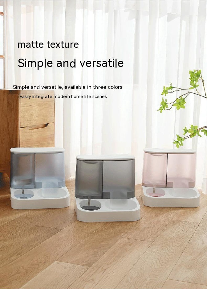 Automatic pet trendy feeder for cats