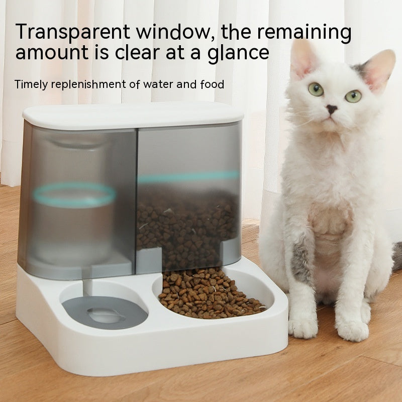 Automatic pet trendy feeder for cats