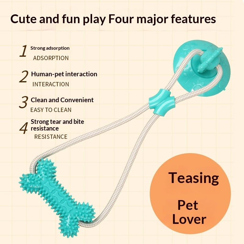 interactive suction cup teething toy