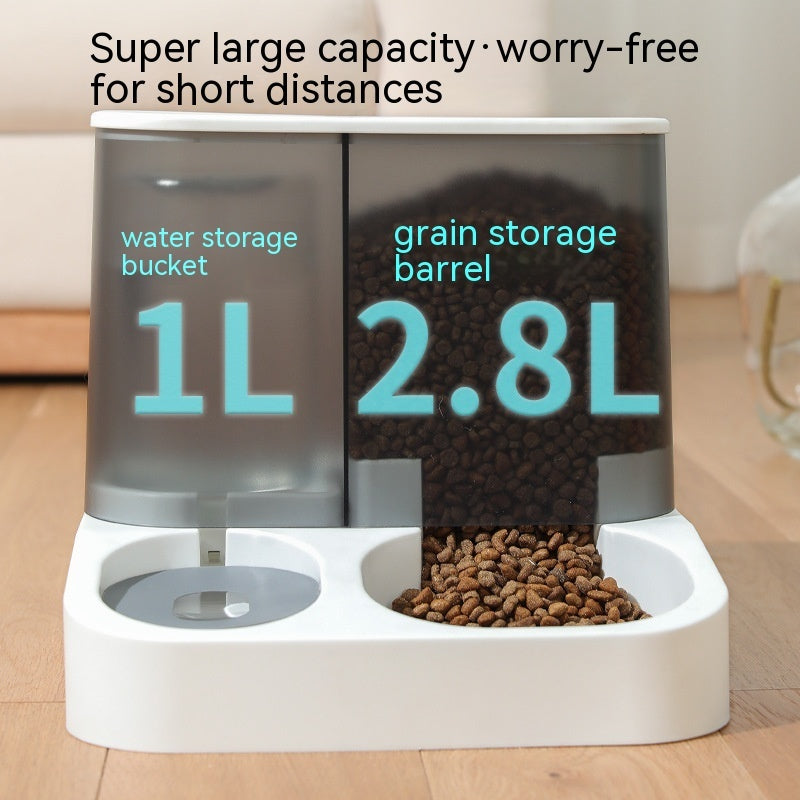 Automatic pet trendy feeder for cats
